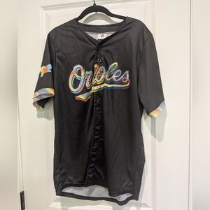 Rare! MLB Baltimore Orioles 2025 Pride Jersey!